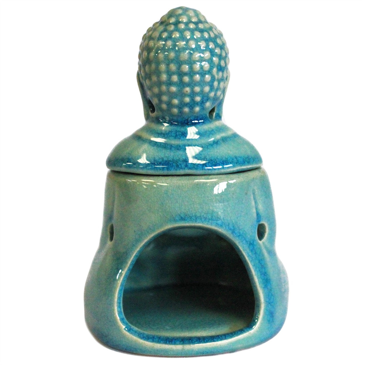 Lampă Aroma - Buddha Așezat - Albastru