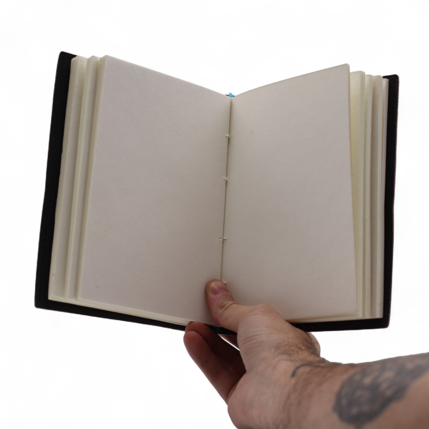 Agenda din Piele de 200 Pagini (18x13 cm) – My Chakras / Carnet Creativ pentru Notite, Inspiratie si Reflectie / Jurnal pentru Creativitate si Idei