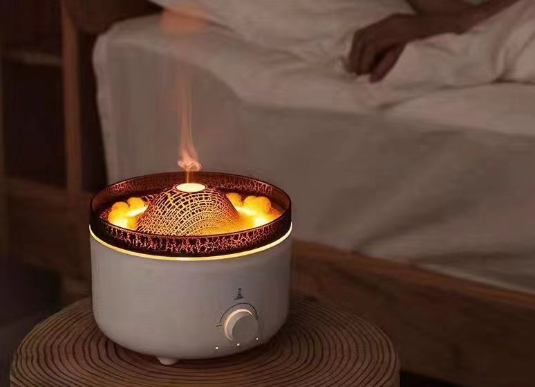 Aroma Difuzor cu Efect Vulcanic Mare - Doua Culori