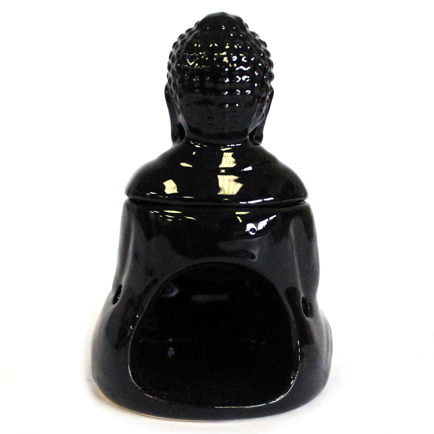 Arzator Buddha Negru pentru Uleiuri Parfumate