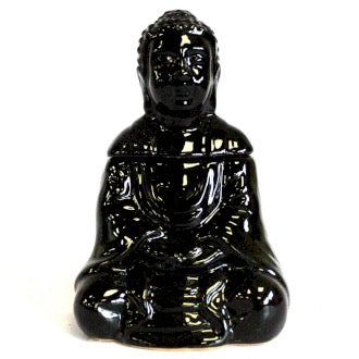 Arzator Buddha Negru pentru Uleiuri Parfumate