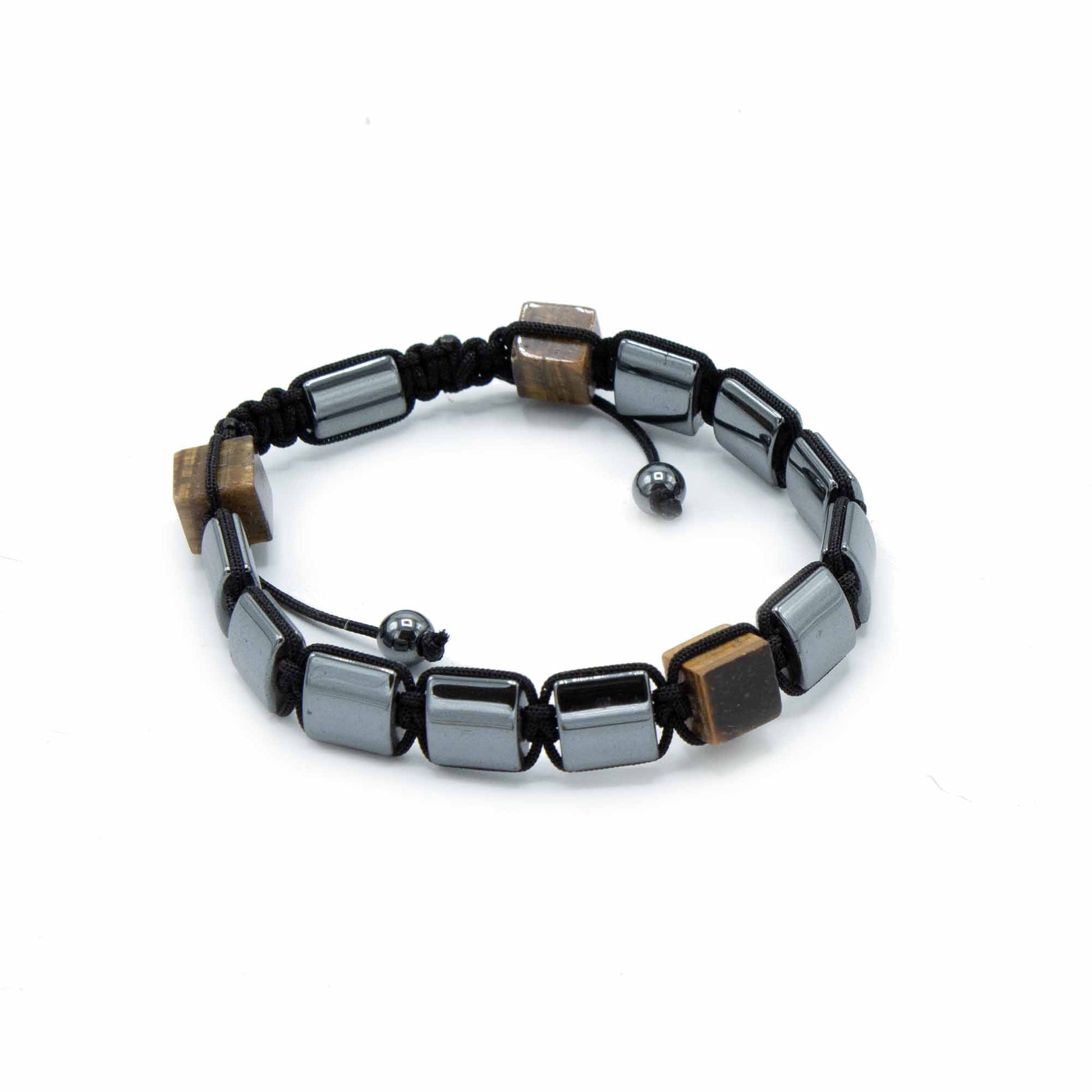 Bratara Hematit Magnetic -Ochi de Tigru