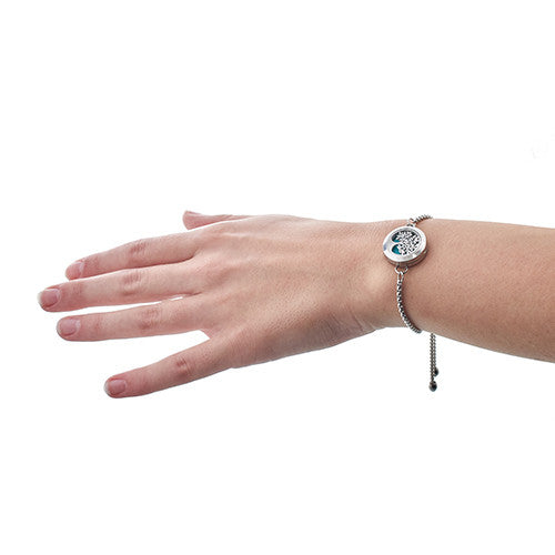 Bratara cu Lant Aromaterapie - Aripi de Inger 20 mm