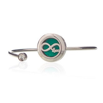 Bratara cu Lant Aromaterapie - Dragoste Infinita 20 mm