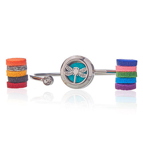 Bratara cu Lant Aromaterapie - Libelula 20mm