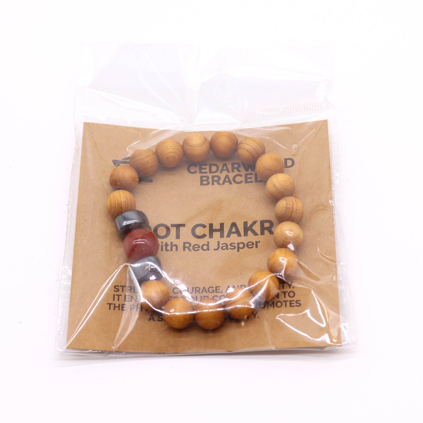 Bratara din Lemn de Cedru - Chakra Radacinii