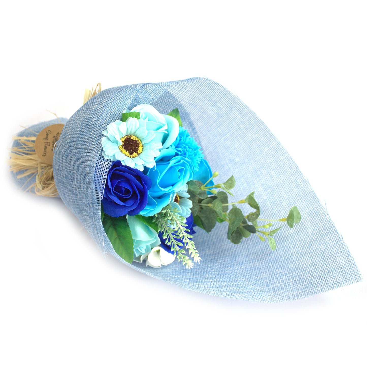 Buchet de Flori Albastre de Sapun