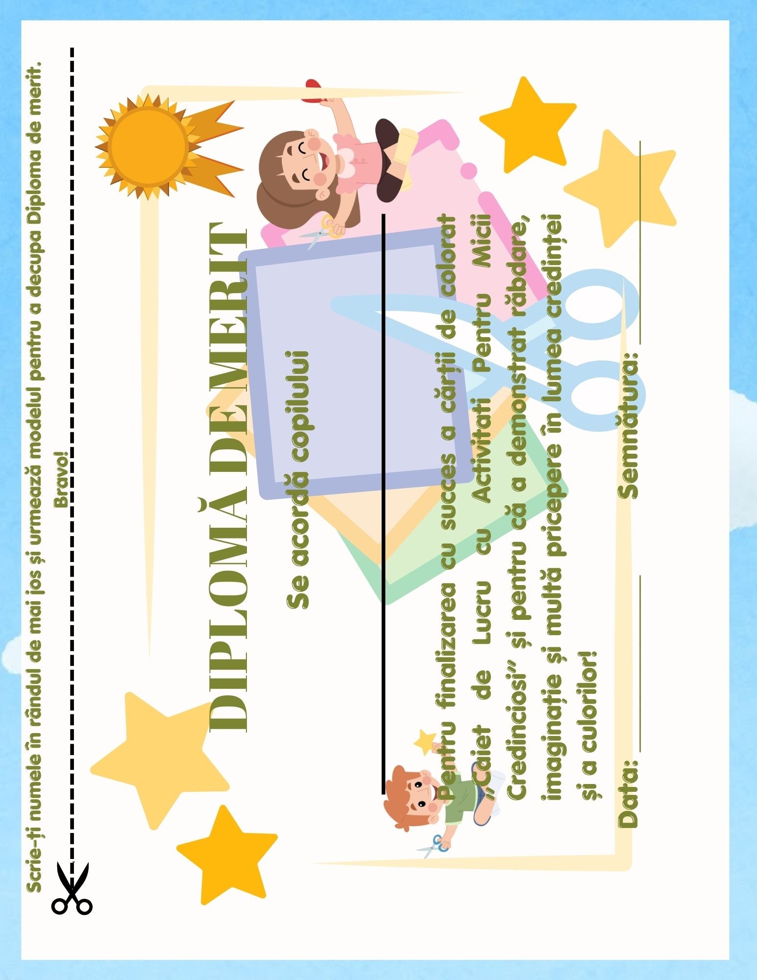 Caiet De Lucru Cu Activitati Pentru Micii Credinciosi / Pentru Copii / Joc Creativ si Educatie / Invatare Interactiva Si Distractiva / Jocuri Educative Crestine