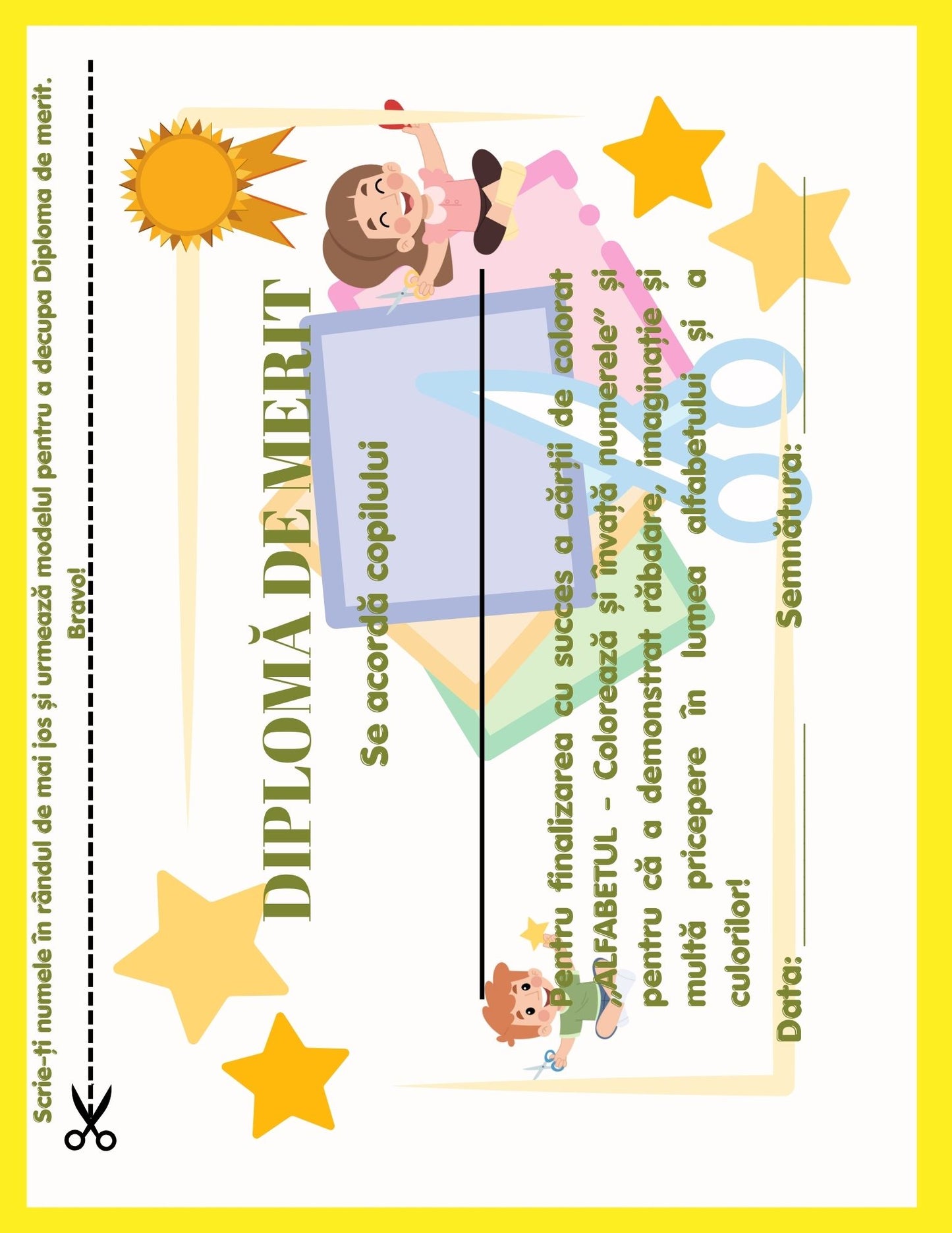 Carte cu Activitati - Alfabetul - Coloreaza si Invata Literele / Activitati Educative Pentru Copii / Joc Creativ si Educatie / Invatare Interactiva si Distractiva