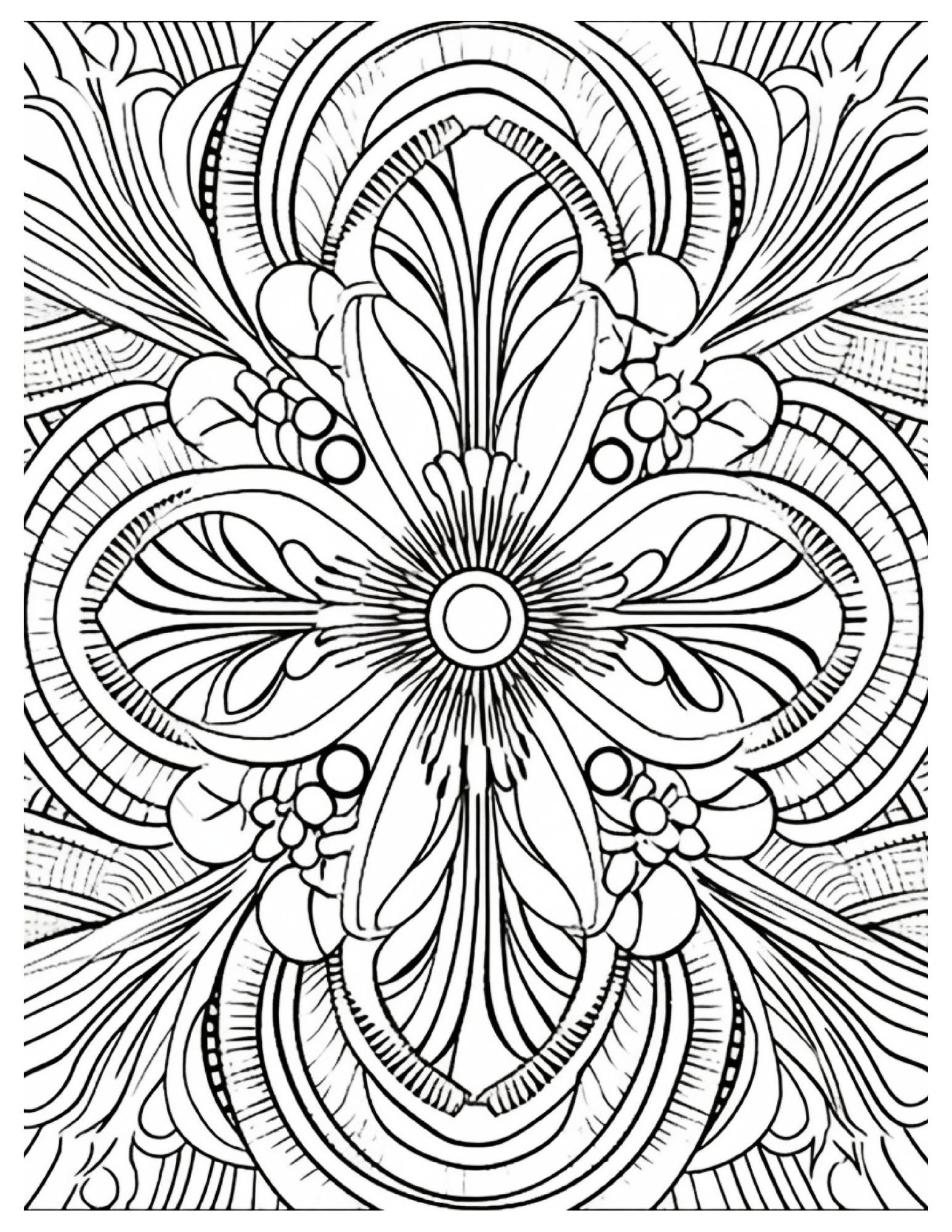 Carte de Colorat Arta Geometrica - Pentru Reducerea Stresului si Anxietatii / Carte Digitala / Ebook
