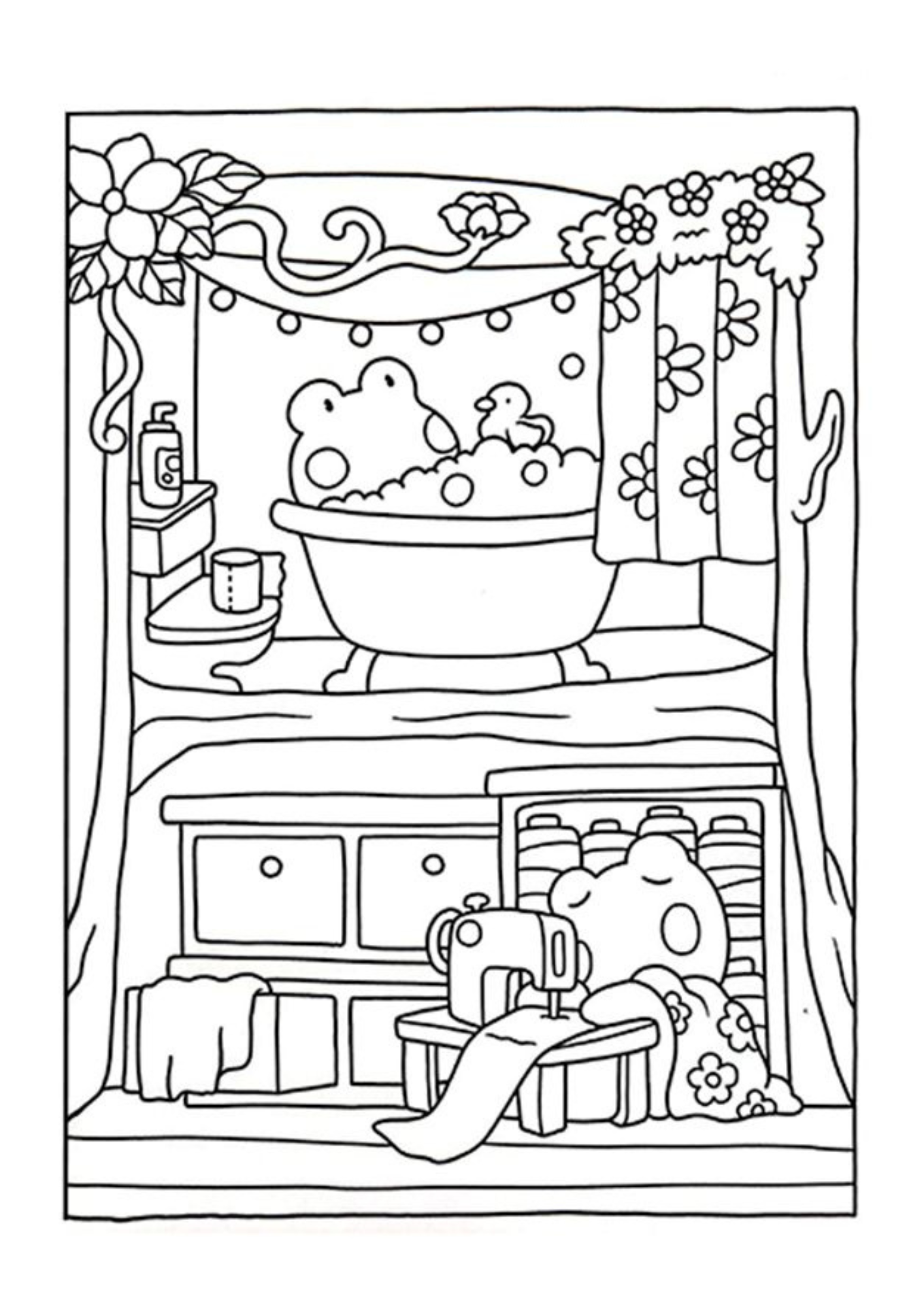 Carte de Colorat Cozy Moments - Armonie si Relaxare - Calatorie prin Culori:  Pentru Adulti si Copii \ Carte Digitala \ Ebook