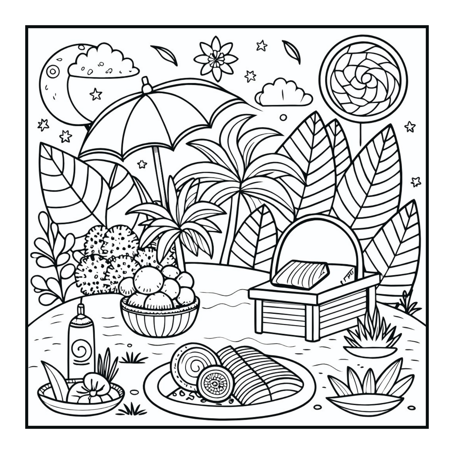 Carte de Colorat Cozy Moments - Arta Relaxarii Pentru Adulti si Copii / Carte Digitala / Ebook