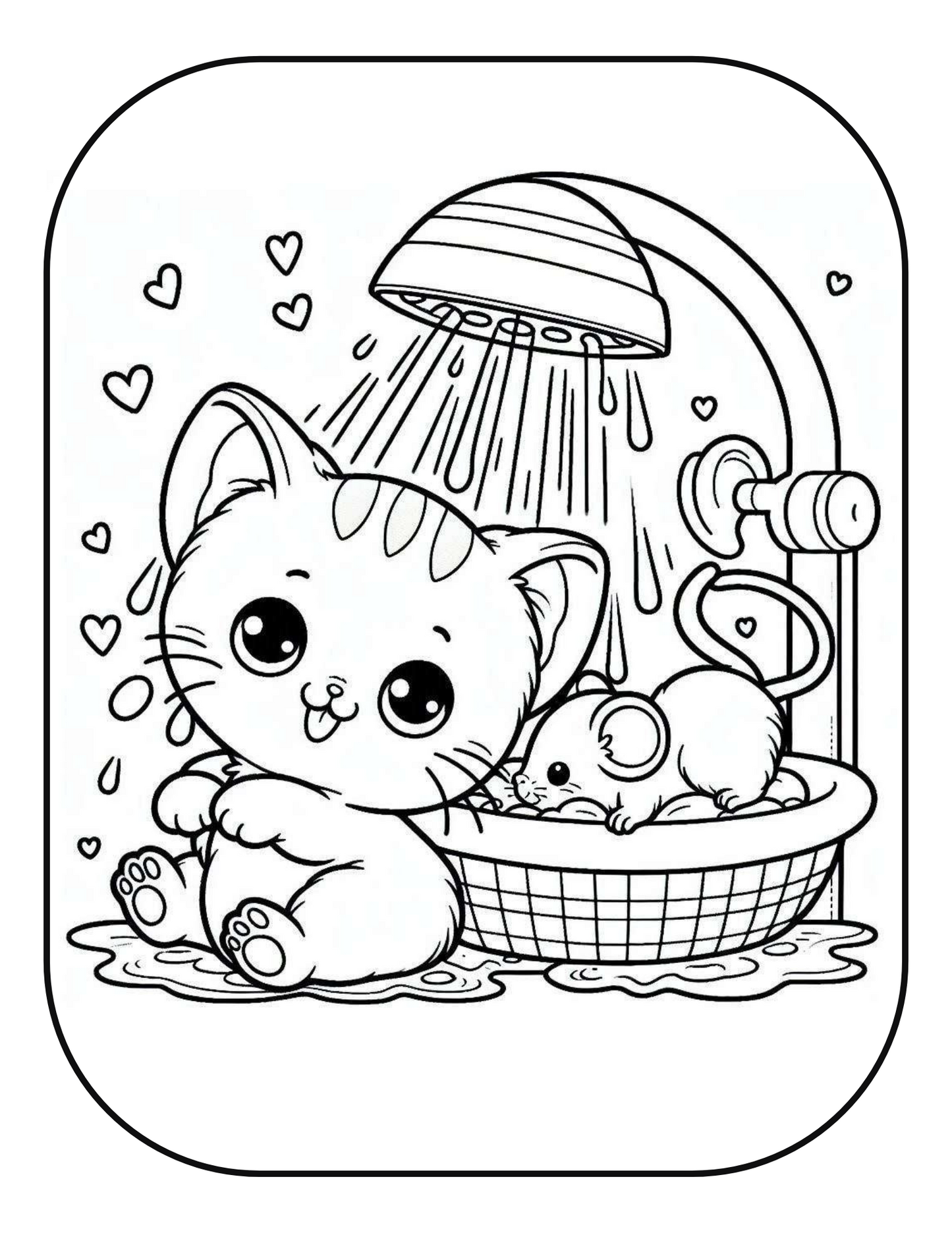 Carte de Colorat Cozy Moments - Fyzzy Hyggy - Familie Fericita Vol 2 : Pentru Adulti si Copii