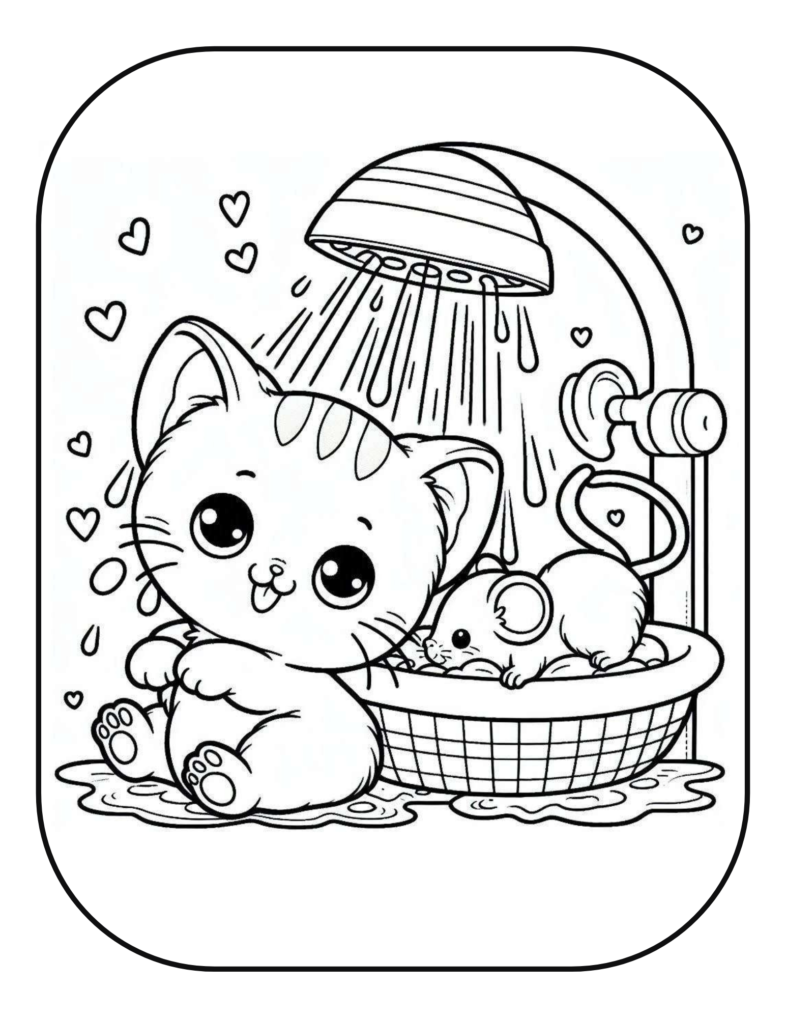 Carte de Colorat Cozy Moments - Fyzzy Hyggy - Familie Fericita Vol 2 :  Pentru Adulti si Copii