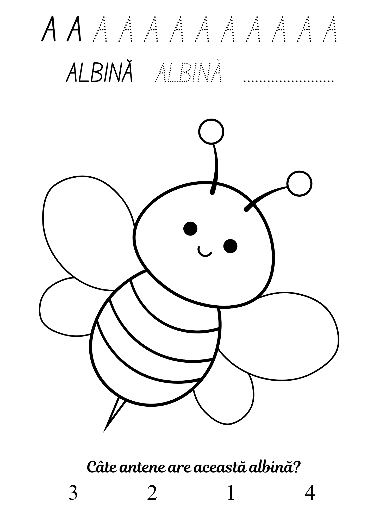 Carte de Colorat Lumea Animalelor de la A la Z: Coloreaza-Scrie-Raspunde / Carte de Colorat cu Activitati Pentru Copii / Carte Digitala / Ebook