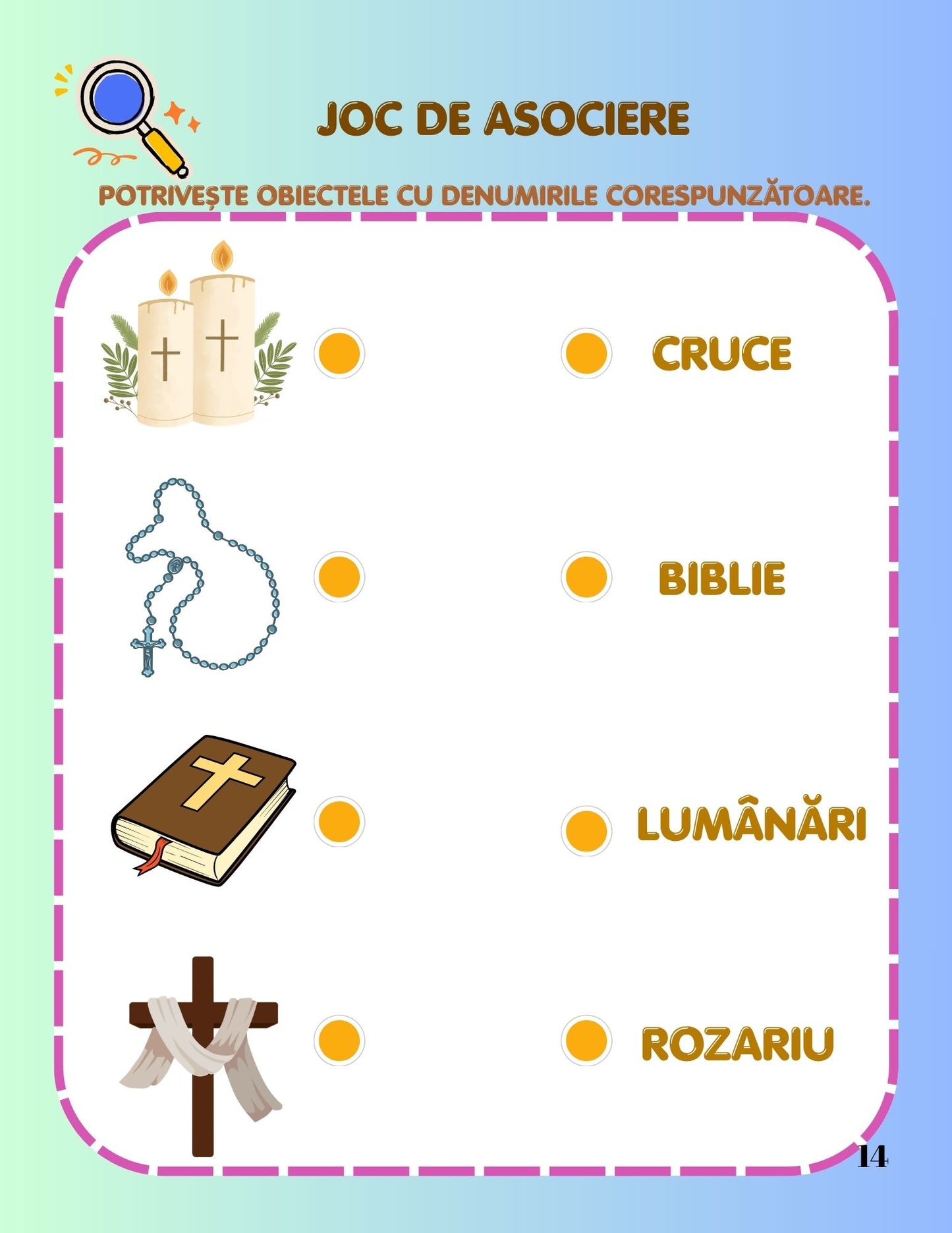Cartea De Rugaciuni Cu Activitati Pentru Cei Mici - In Culori Si Rugaciuni Invatam Sa Fim Mai Buni / Jocuri Creative Si Educatie / Invatare Interactiva Si Distractiva / Jocuri Educative Crestine