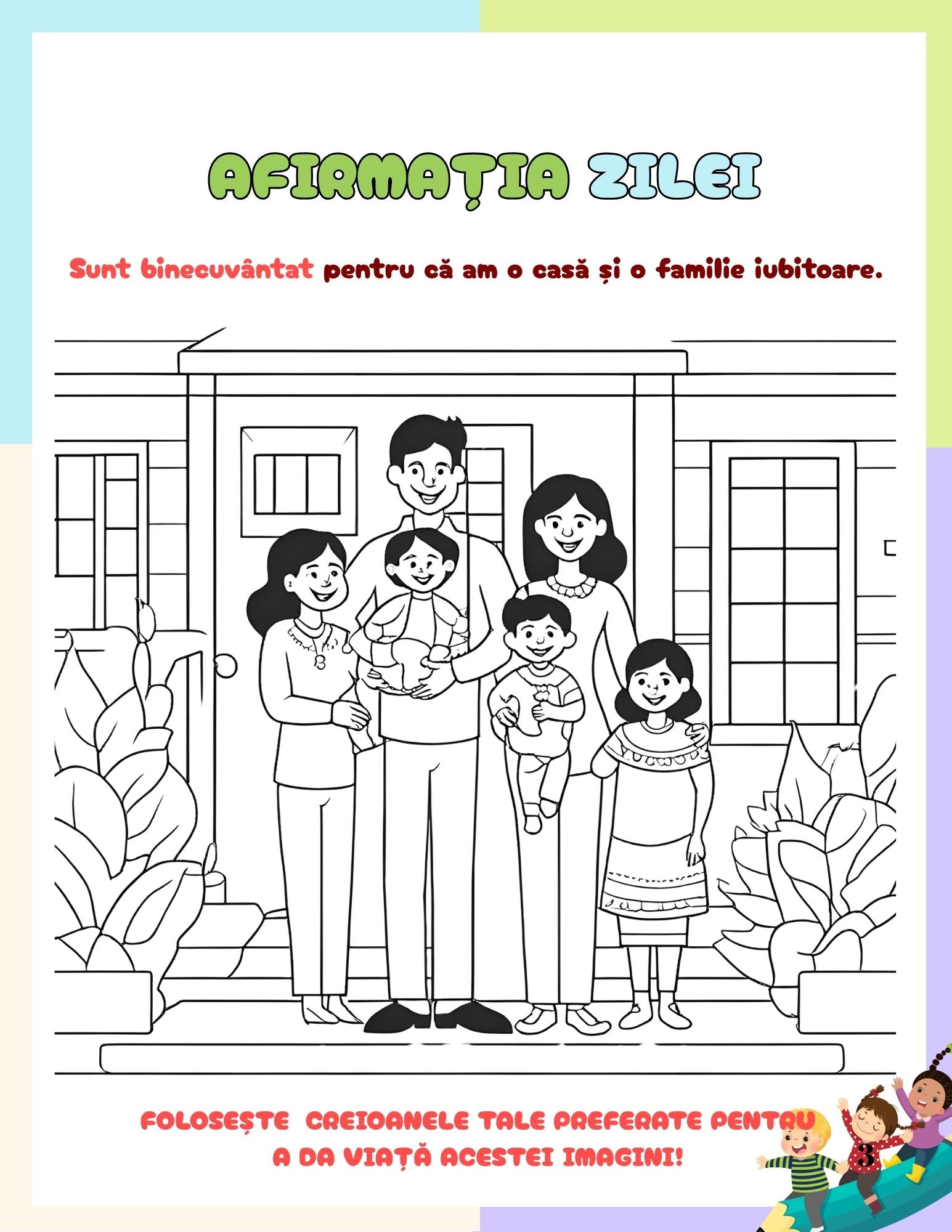 Cartea Mea Cu Activitati SI Afirmatii Divine - Recunostinta Si Lauda / Pentru Copii / Jocuri Creative Si Educatie / Invatare Interactiva Si Distractiva / Jocuri Educative Crestine Interactiva Si Distractiva / Jocuri Educative Crestine