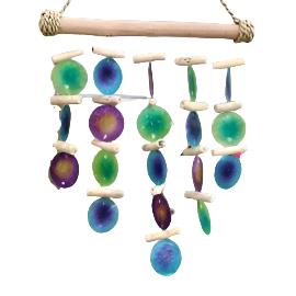 Clopotei din Scoici Multicolori