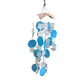 Clopotei din Scoici cu Stelute Albe