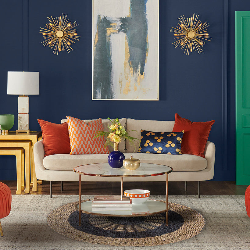 Covor Rotund din Iarba de Mare