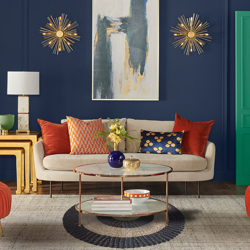 Covor Rotund din Iarba de Mare