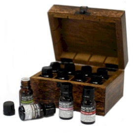 Cutie Aromaterapie cu 12 Uleiuri Esentiale