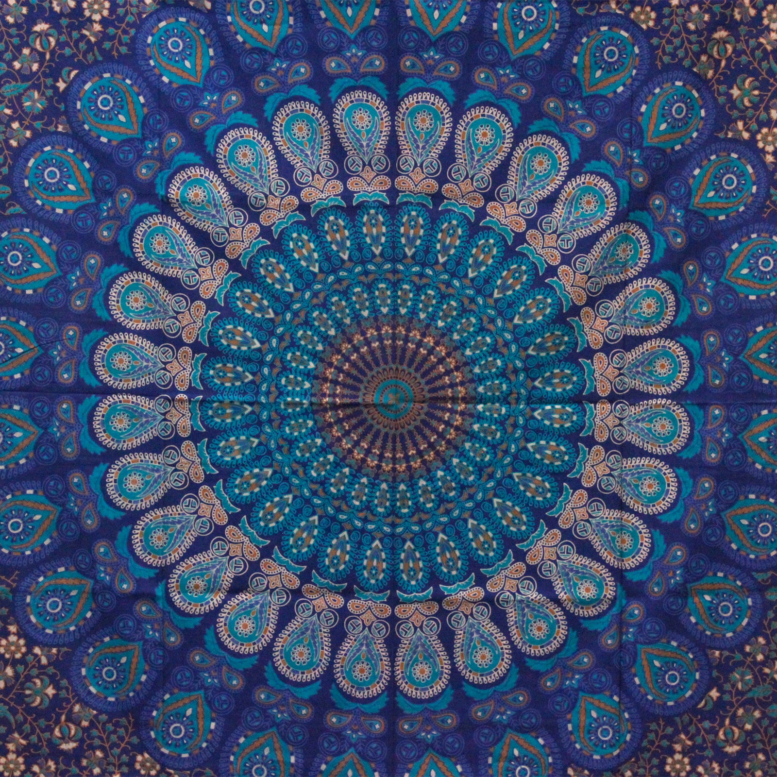Cuvertua de Pat Dubla din Bumbac - Mandala