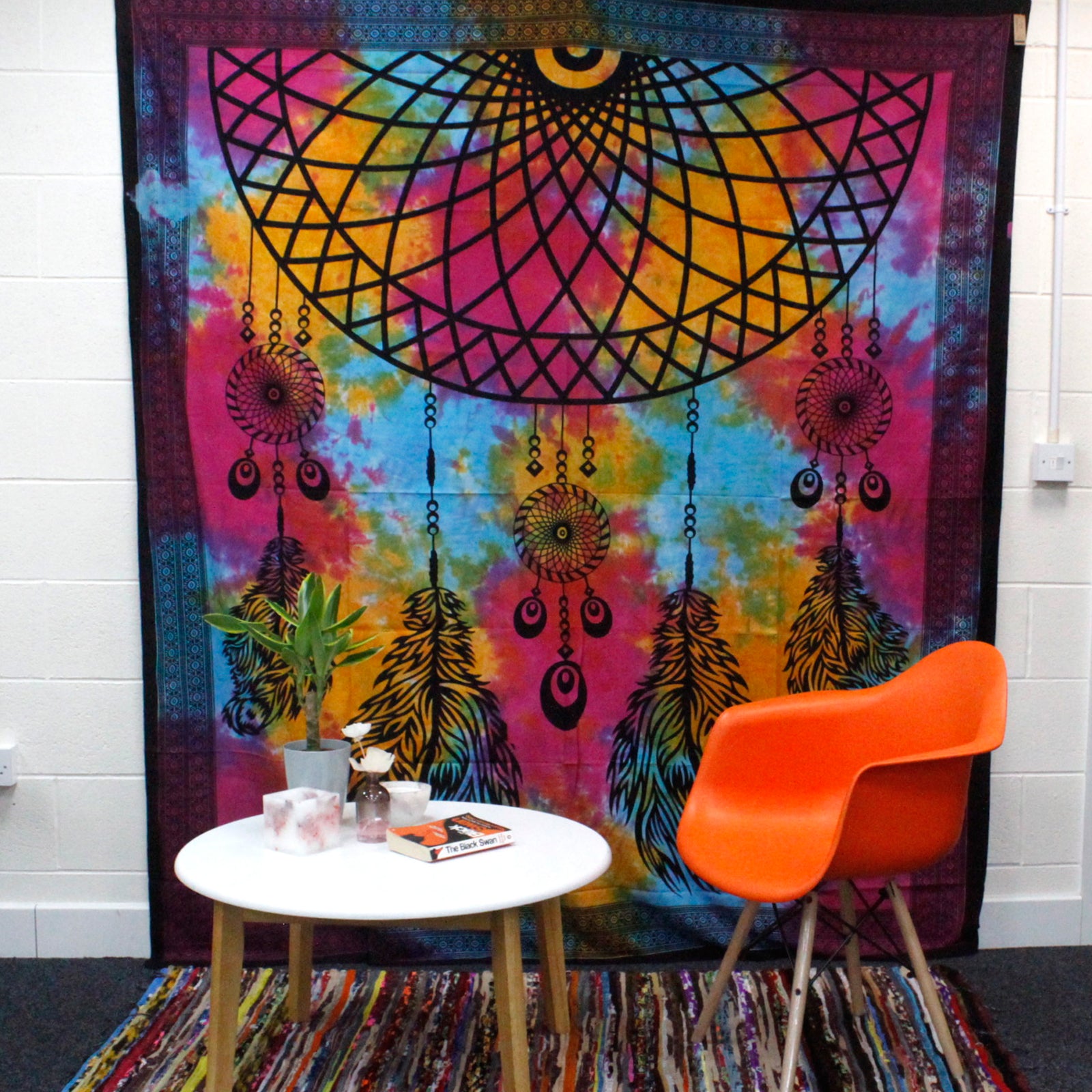 Cuvertura de Pat din Bumbac - Prinzator de Vise