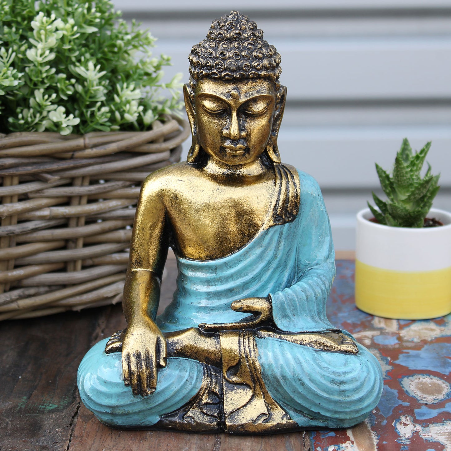 Decoratiune Buddha Albastru