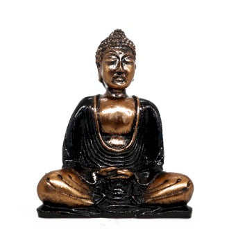 Decoratiune Buddha Negru/Auriu
