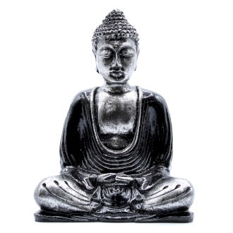 Decoratiune Buddha Negru/Gri
