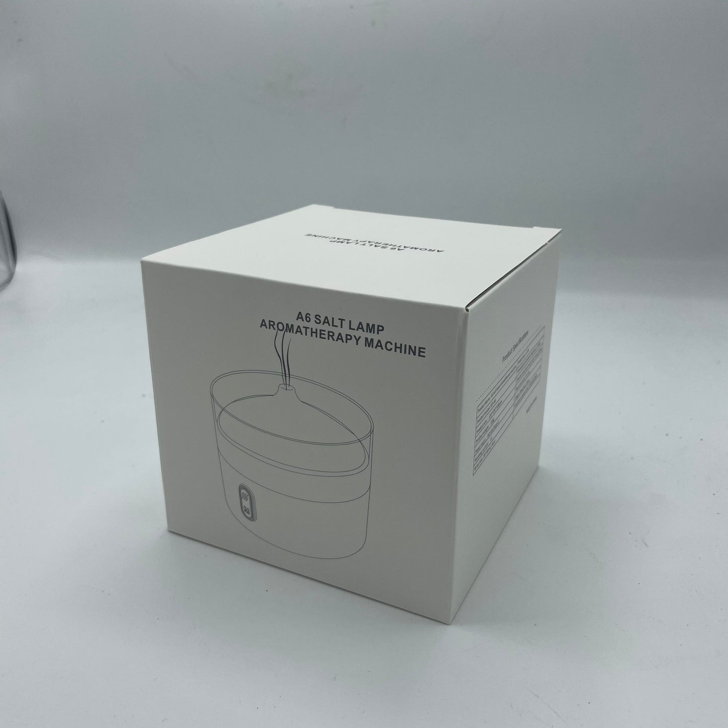 Difuzor de Aroma pentru Sare de Himalaya - Lumina de Noapte - USB-C - Efect de Flacara