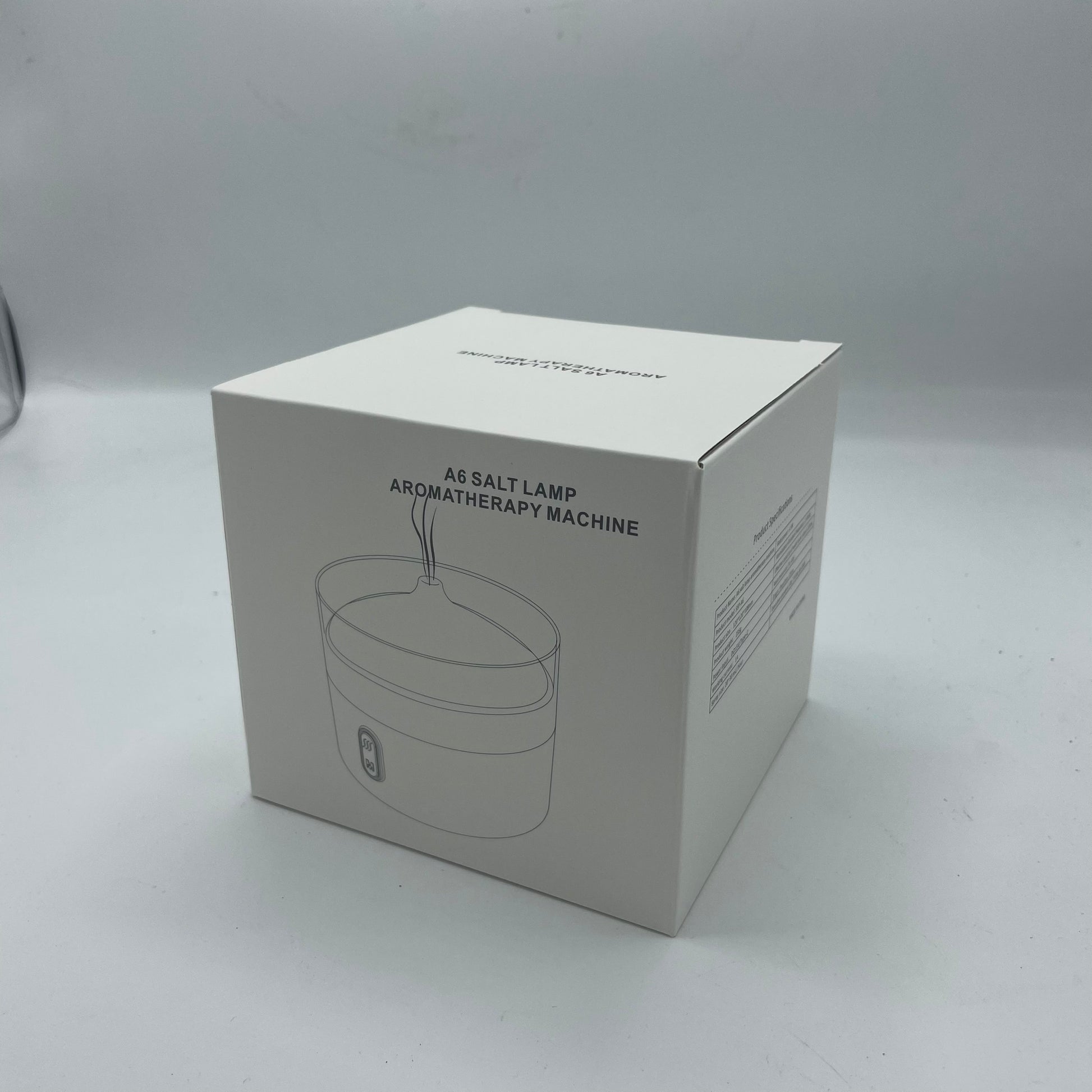 Difuzor de Aroma pentru Sare de Himalaya - Lumina de Noapte - USB-C - Efect de Flacara