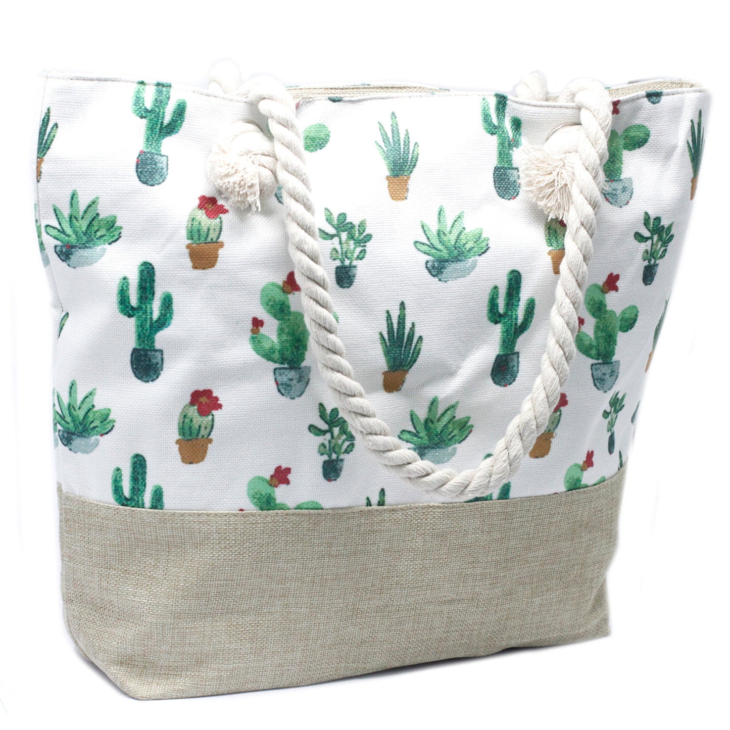 Geanta Colorata cu Cactus
