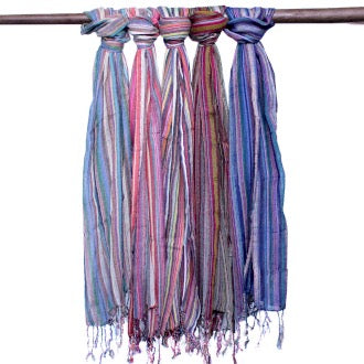Esarfa Indiana - Purples Aleatoriu