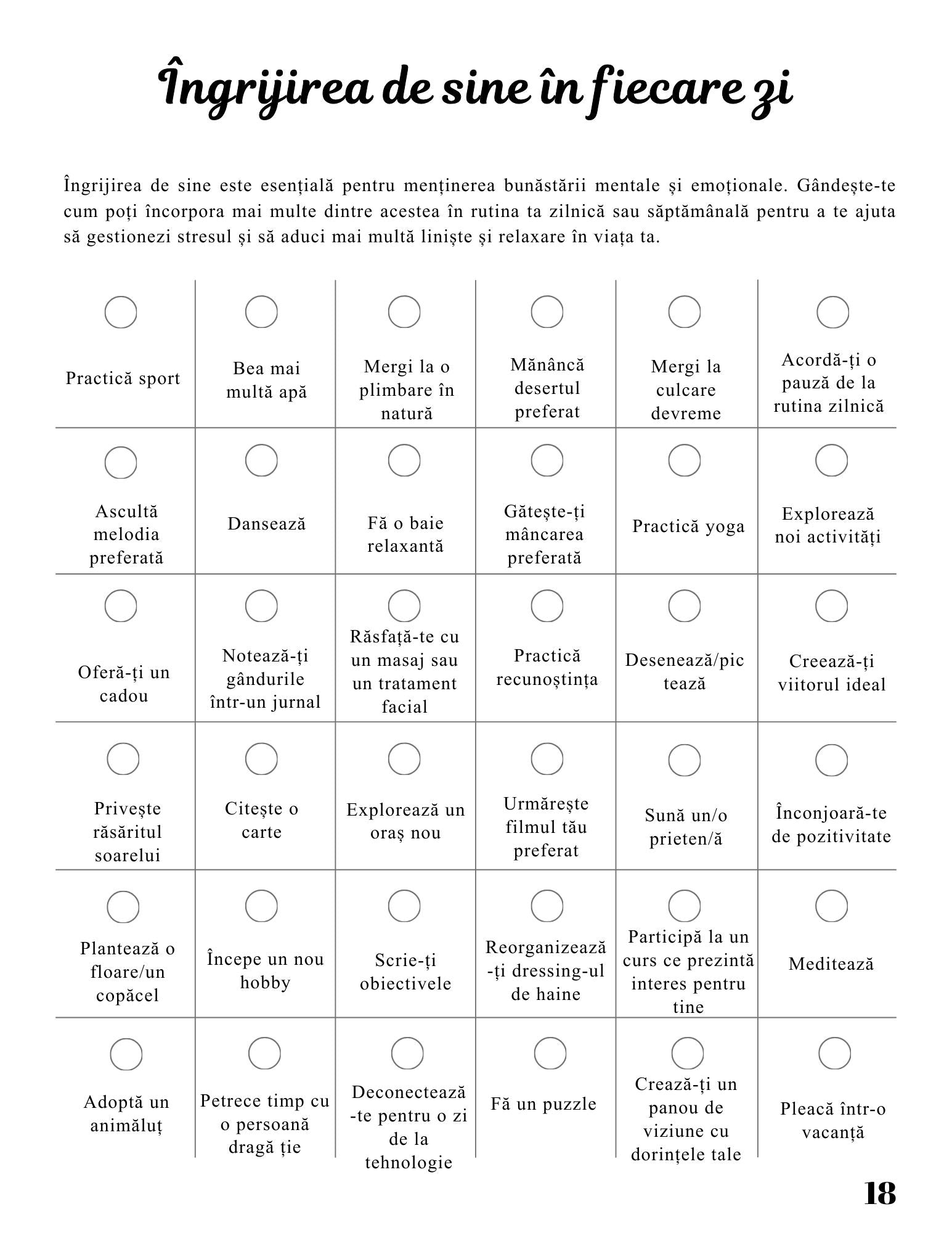 Jurnal De Gestionare A Stresului - Un Ghid Personal Pentru Reducerea Stresului / Reducerea Anxietatii / Relaxare Zilnica Si Echilibru Emotional/ Imbunatatirea Sanatatii Mintale Si Linistii Interioare