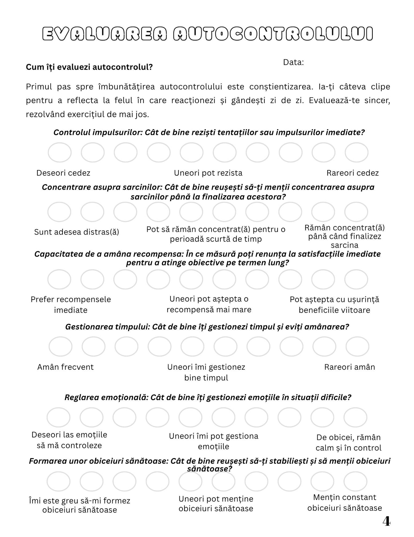 Jurnal De Reflectie Si Autocontrol - Cultiva Rabdarea, Linistea Si Increderea In Tine / Dezvoltare Personala / Autocunoastere / Echilibru Interior / Recunostinta / Mindfulness Si Motivatie