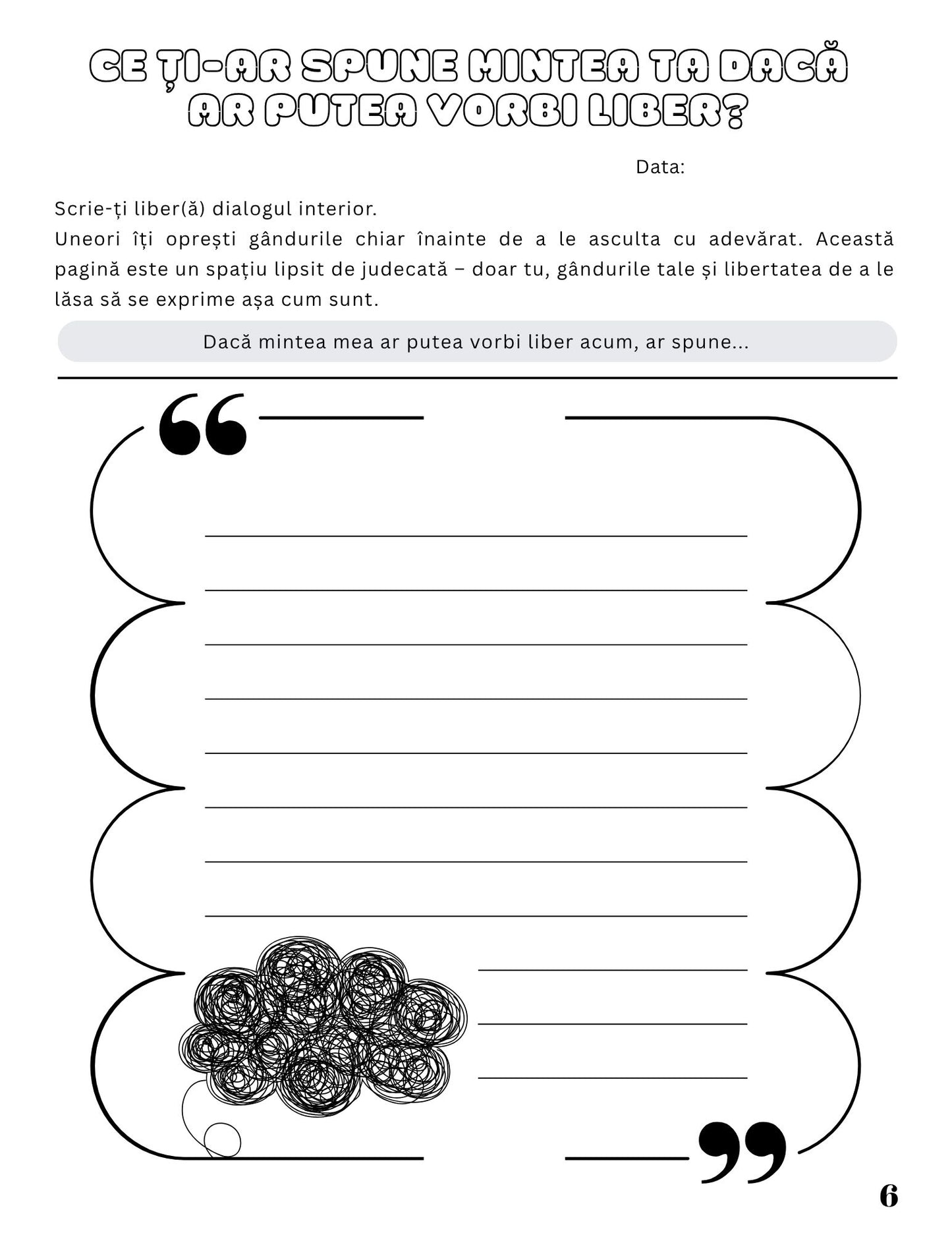 Jurnal Pentru Detox Mental - Respira, Elibereaza-te, Regaseste-te / Dezvoltare Personala / Autocunoastere / Echilibru Interior / Recunostinta / Mindfulness Si Motivatie