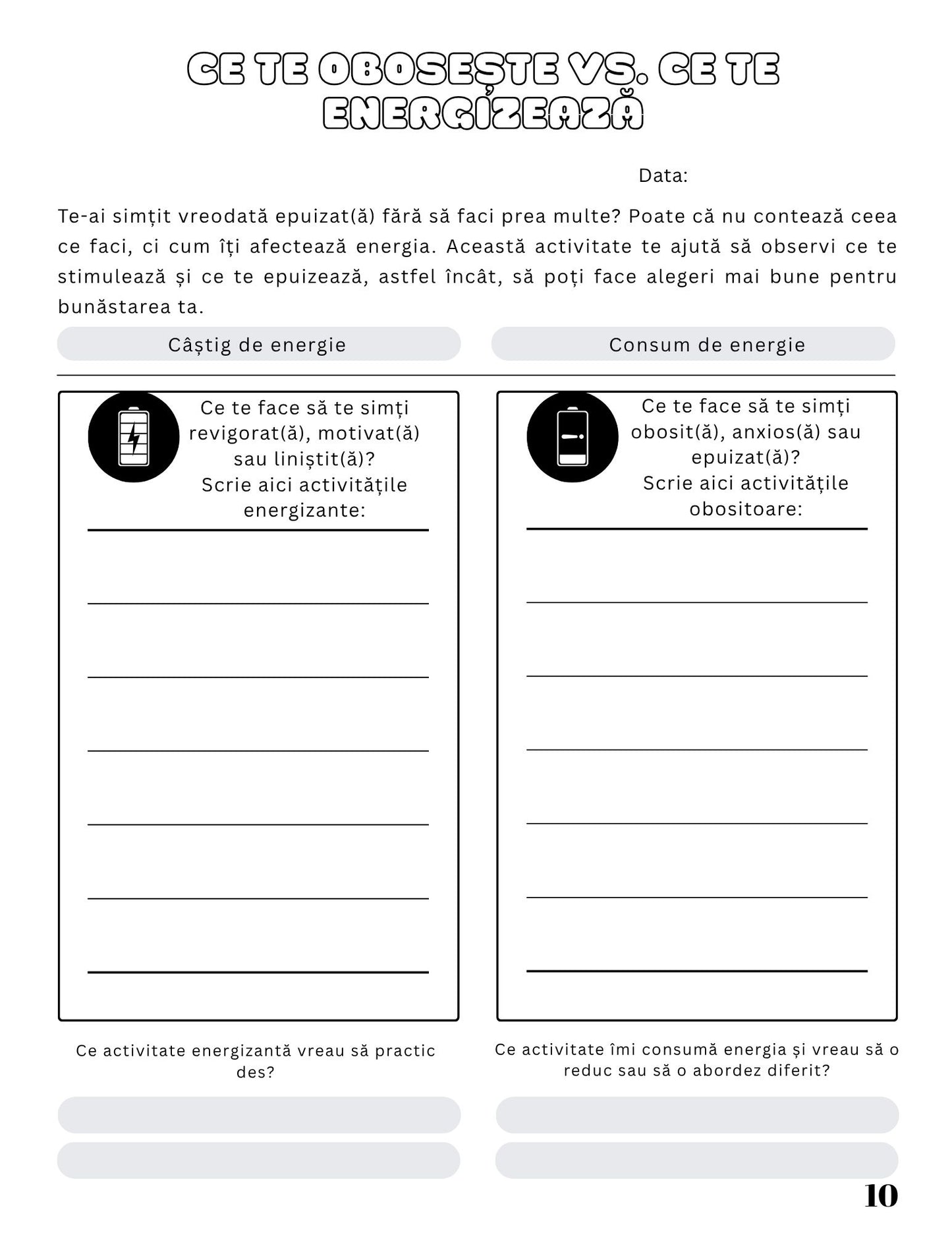Jurnal Pentru Detox Mental - Respira, Elibereaza-te, Regaseste-te / Dezvoltare Personala / Autocunoastere / Echilibru Interior / Recunostinta / Mindfulness Si Motivatie