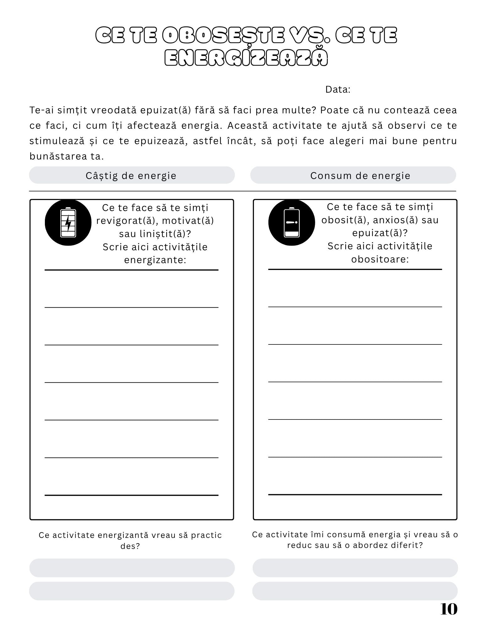 Jurnal Pentru Detox Mental - Respira, Elibereaza-te, Regaseste-te / Dezvoltare Personala / Autocunoastere / Echilibru Interior / Recunostinta / Mindfulness Si Motivatie