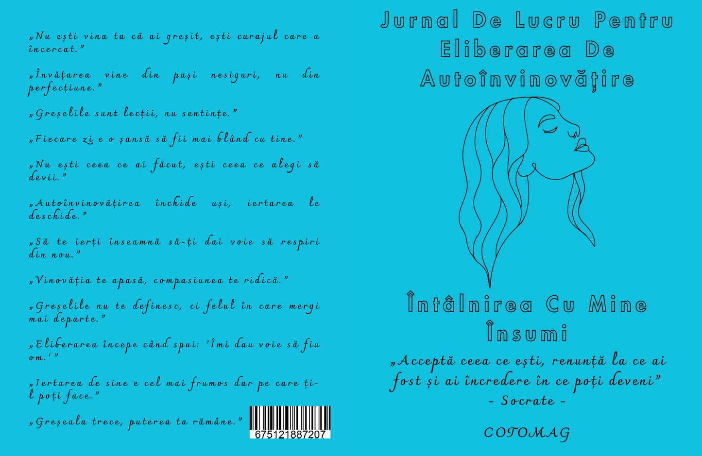Jurnalul De Lucru Pentru Eliberarea De Autoinvinovatire - Intalnirea Cu Mine Insumi / Carte De Dezvoltare Personala / Eliberare Autoinvinuire / Autocunoastere / Vindecare Emotionala