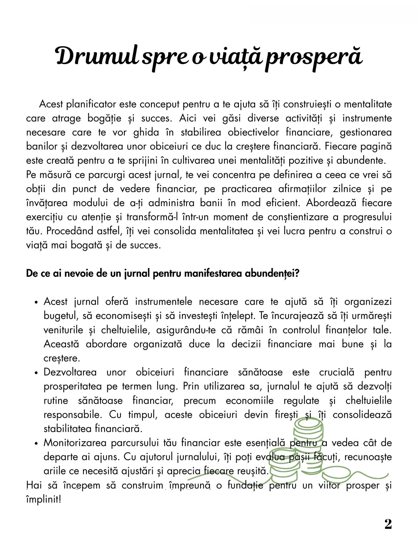 Jurnalul De Manifestare A Abundentei - Traieste Viata Pe Care O Meriti / Dezvoltare Personala / Autocunoastere / Manifestare / Atractie / Prosperitate Si Succes