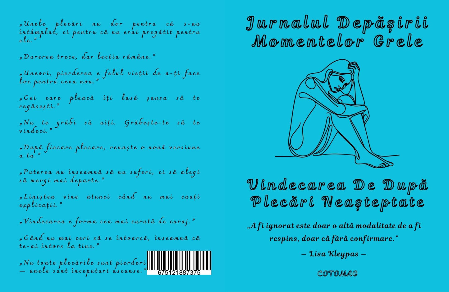 Jurnalul Depasirii Momentelor Grele - Vindecarea De Dupa Plecari Neasteptate / Dezvoltare Personala / Sprijin Pentru Depasirea Momentelor Grele Si Refacere Emotionala