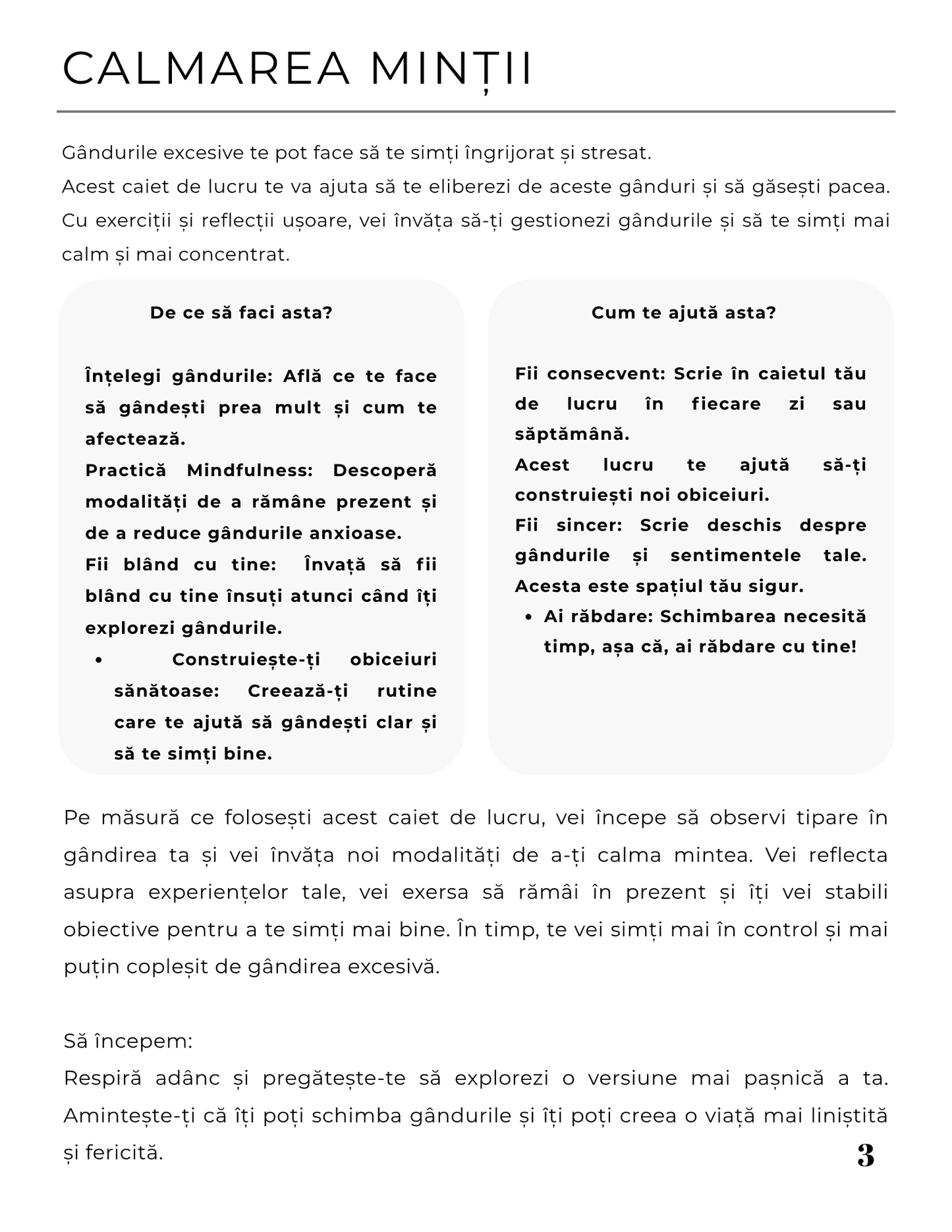 Jurnalul Gandirii Pozitive - Resetarea Mintii / Dezvoltare Personala, Motivatie Si Succes | Agenda De Autoreflectie Si Recunostinta