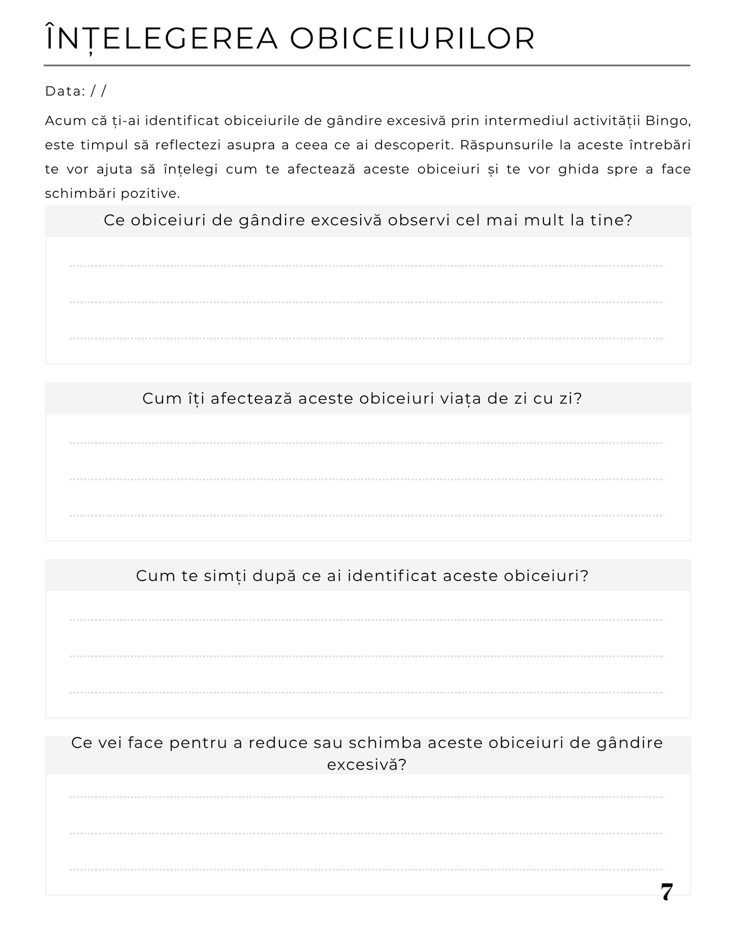Jurnalul Gandirii Pozitive - Resetarea Mintii / Dezvoltare Personala, Motivatie Si Succes | Agenda De Autoreflectie Si Recunostinta