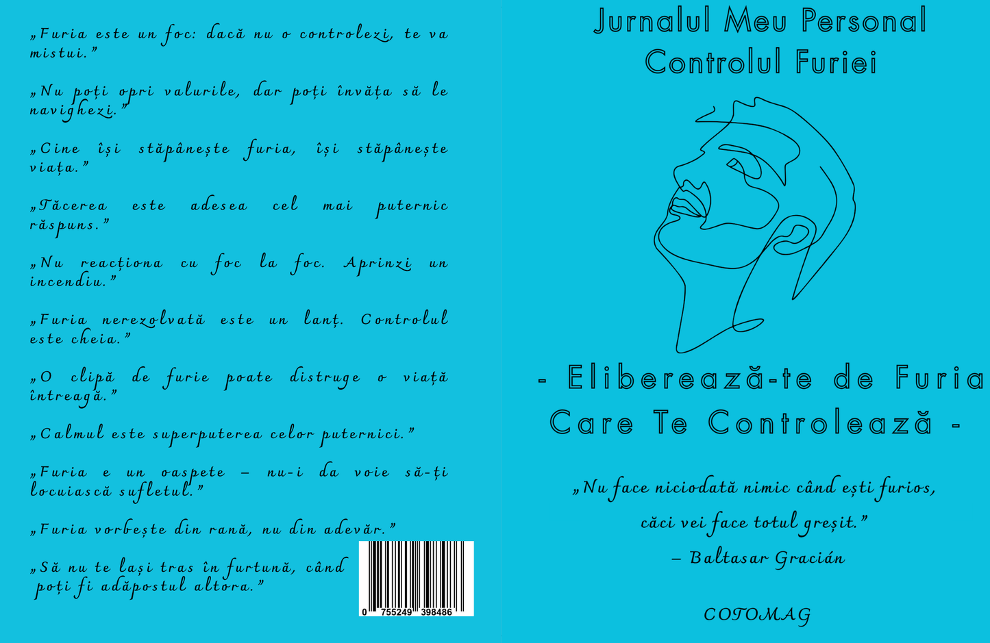 Jurnalul Meu Personal Controlul Furiei - Elibereaza-te De Furia Care Te Controleaza / Ghid de Autocontrol Emotional | Ideal pentru Copii, Adolescenti și Adulti