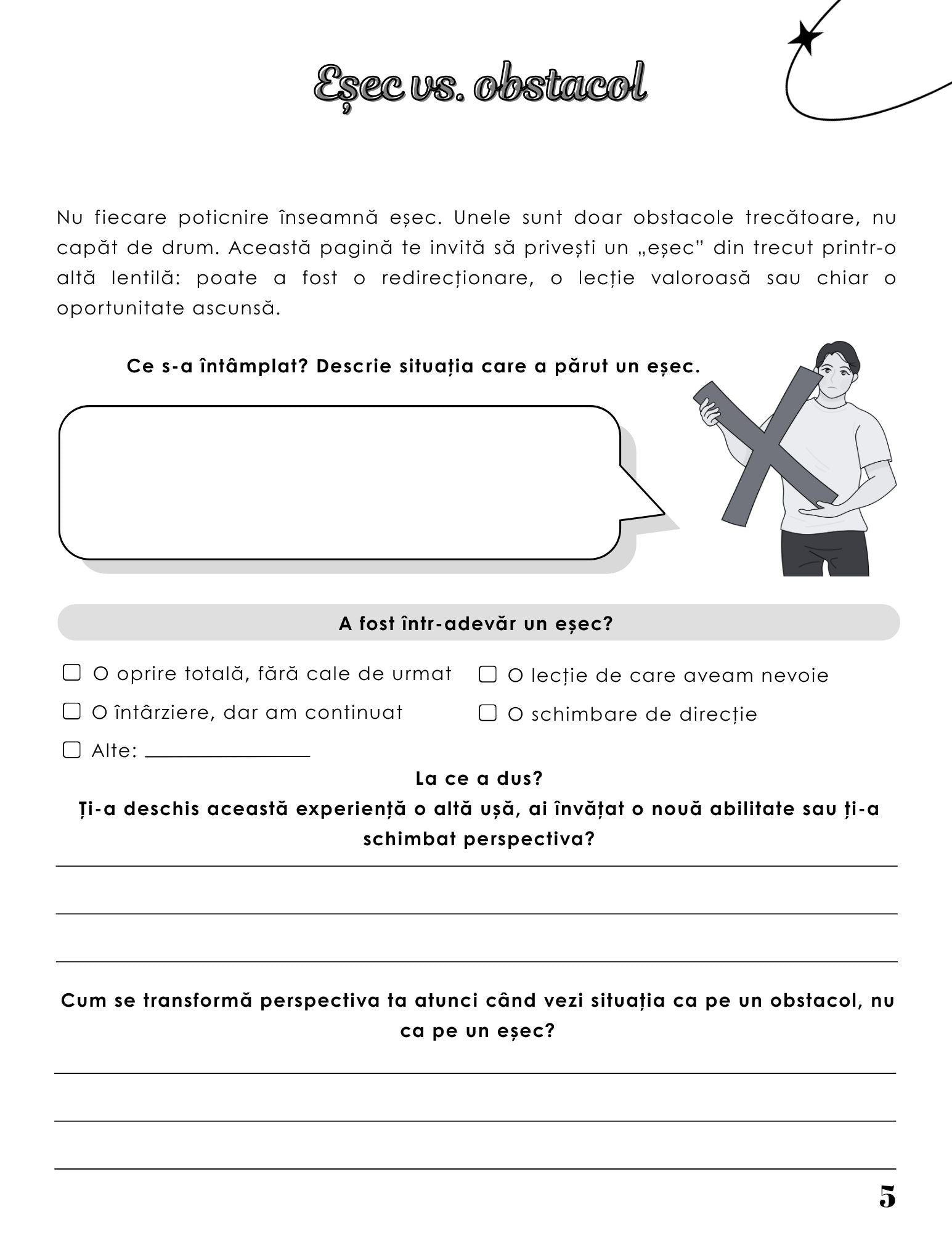 Jurnalul Puterii- Invata Din Esec Si Evolueaza / Dezvoltare Personala Si Motivatie Pentru Succes / Descopera Puterea Interioara