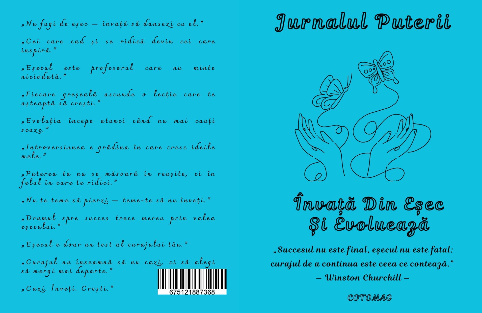 Jurnalul Puterii- Invata Din Esec Si Evolueaza / Dezvoltare Personala Si Motivatie Pentru Succes / Descopera Puterea Interioara  / Carte Digitala / Ebook