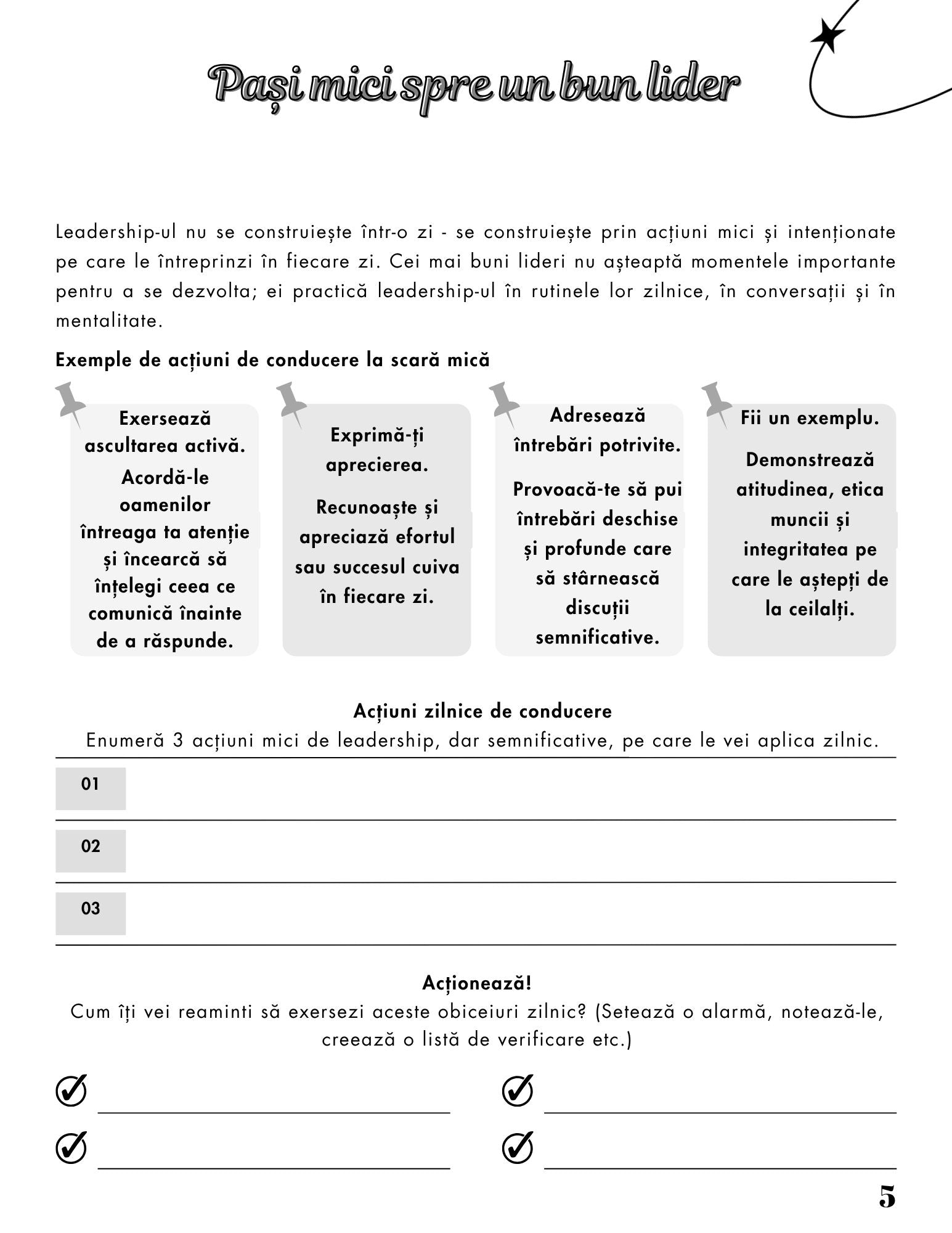 Jurnalul Unui Lider Ambitios - Construeste-ti Mentalitatea De Invingator / Dezvoltare Personala Pentru Leadership / Autocunoastere / Motivatie / Incredere / Mentalitate De Invingator2