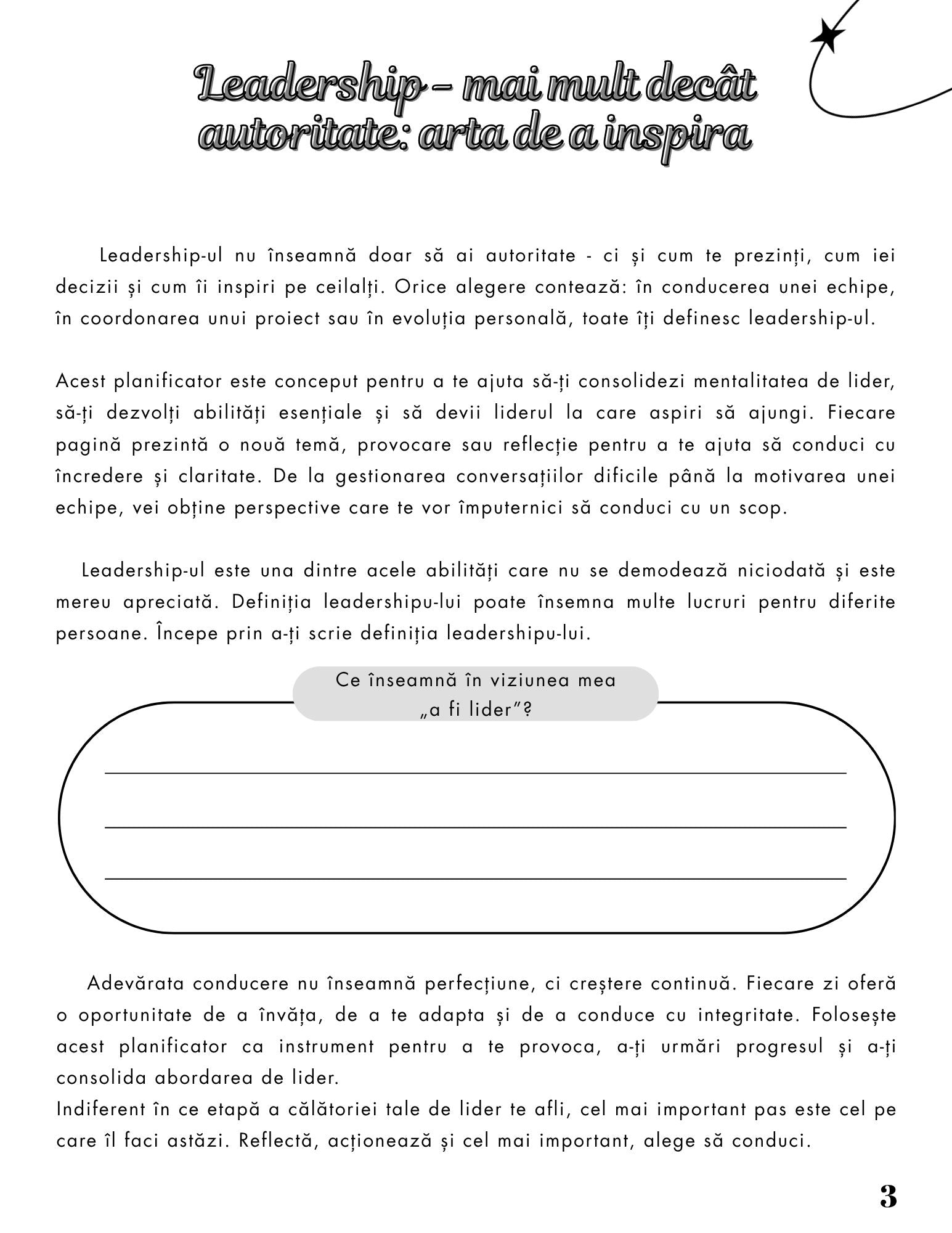 Jurnalul Unui Lider Ambitios - Construeste-ti Mentalitatea De Invingator / Dezvoltare Personala Pentru Leadership / Autocunoastere / Motivatie / Incredere / Mentalitate De Invingator